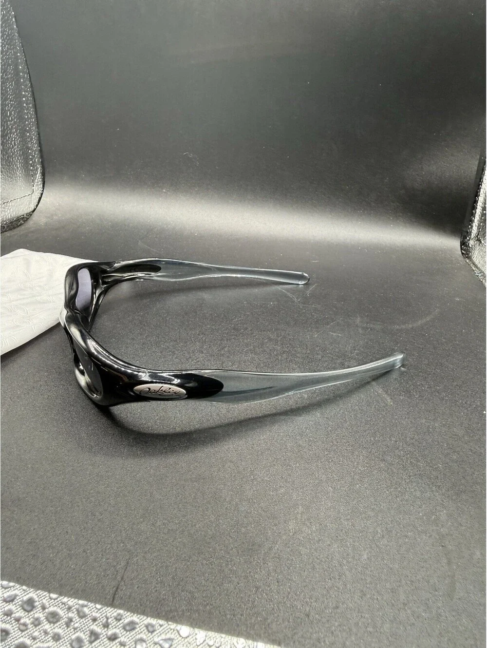 Oakley Pocket Polished Black/Black Iridium Lenses 04-234